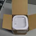 Kathfly 6 Pcs Hair Tie Container Dispenser Organizer Hair Tie Holder Travel Portable Bobby Pin Holder Cotton Swabs Dispenser Women Bathroom Storage Accessory Travel Essentials(White)