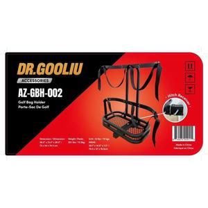 Golf Bag Holder for Golf Carts, 2 Inch Hitch Receiver Mount, Universal Compatible with EZGO, Club Car, Yamaha, Kandi, Coleman, 28.3x13.4x29.3 Inches