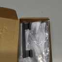 Alzassbg 10 Pack Matte Black Cabinet Pulls, 3-3/4 Inch(96mm) Hole Centers Kitchen Cabinet Handles for Cabinets and Drawers AL3061MB