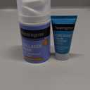 Neutrogena Collagen Bank Face Moisturizer, Broad Spectrum SPF 30 Anti-Aging Face & Neck Collagen Cream, Micro-Peptides, No White Cast 2 fl oz & Trial Size Hydro Boost Facial Cleanser, 0.5oz