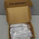 10 Pack 3 Inch Black Cabinet Handles Matte Black Cabinet Pulls, Square Kitchen Cabinet Handles Dresser Drawer Pulls Kitchen Cabinet Hardware (3 inch (76mm) Hole Center)