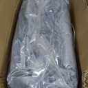 Homemate Electric Heated Blanket Twin - 62"x84" Heating Bed Blankets Throw with 10 Heating Levels 8 Hours Auto Off Fast Heating Over-Heated Protection Ultra Soft Warm Flannel ETL Certified Grey