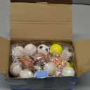 Valentines Day Cards for Kids School, 30 Pack Sport Valentines Day Gifts for Kids Classroom with Mini Stress Ball, Football Valentines Exchange Cards for Boys Girls Party Favors Prizes, Greeting Cards