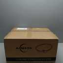 18"x15" Oval Shape Undermount Bathroom Vessel Sink, Ceramic White Vanity Top Sink with Overflow