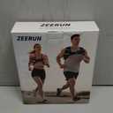 Zeerun Weighted Vest for Women & Men with Reflective Stripe and Adjustable Buckle, Comfortable & Durable Rucking Vest for Walking, Running & Strength Training (6 lb, Black)