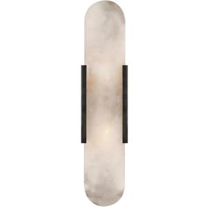 Black Modern Wall Sconces for Living Room, Marble Sconce Wall Light Fixtures for Bedroom, Alabaster Sconce Lighting for Entryway Bathroom, 1 Pack