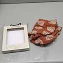 Babyletto Muslin Baby Bassinet Sheets for Girls & Boys - GOTS Certified Breathable Organic Cotton Cover, 360 Fitted, Soft & Cozy Rectangle Bedside Bassinet Sheets - Terracota Rainbow