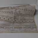 Alfasoft Moroccan Washable Runner Rug 2x8, Non-Slip Vintage Beige Brown Neutral Boho Runners for Hallways Kitchen Rugs Soft Print Distressed Geometric Floor Carpet Runner for Bedroom Laundry