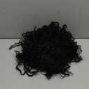 Gogo Curl Human Crochet Hair 120g 100 Strands Feather Crochet Human Hair for Black Women 18 Inch Miracle Knots Crochet Hair Knotless Invisible Pre Looped Deep Curly Wave Hair Extensions Natural Black