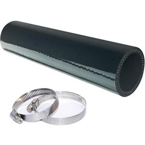 ID 1.5 inch Straight Silicone Hose (8 inch Length) Coupler 4-Ply Reinforced with Stainless Steel Clamps Intake Piping, Couplers