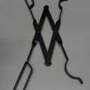 Heavy Duty 32 Long Fireplace Fire Pit Campfire Poker Stick and 26 Fireplace Tongs Tool Set Log Grabber Rust Resistant fire poker Camping Fireplace Tools for Indoor Outdoor Solo Stove Accessories