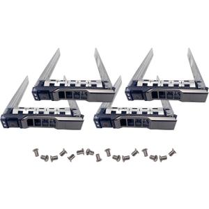 BestParts 4-Pack 2.5" SFF SAS SATA Drive Tray Caddy Compatible with Dell PowerEdge T440 T640 T430 T630 T620 T710 R330 R530 R520 R720 R720XD R310 R510 R515 R410 R710 MD3600 MD3400 with Screws