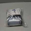 BARKLESS Inflatable Dog Cone, Soft Dog Donut Collar After Surgery, 2-in-1 Inflatable Collar with Detachable Anti-Licking Shield, Patented Donut Cone to Stop Licking Wounds (M (Neck: 8"-11"), Grey)