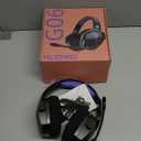 NUBWO Wireless Gaming Headset with Mic for Ps5 Ps4 PC, Zero Interference, 100-Hour Battery All-Day Play, 23ms Sync for Fortnite & Call of Duty/FPS Gamers, Triple Mode All Devices Compatible - Blue