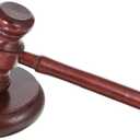 Gavel and Sound Block Set for Lawyers, Handmade Wooden Gavel and Block Set Handcrafted Wood Hammer Court Wooden Judge Hammer Gavels Sound Blocks for Lawyer Judge Auction Sale Meetings Student and Gift