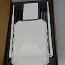 AX1800 Outdoor WiFi 6 Extender, High Power Outdoor WiFi Extender Signal Booster, Long Range Outdoor WiFi Access Point, IP67 Weatherproof, PoE Power Supply, for Starlink, Cameras, Patio, Camping,RV