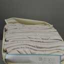 10 Panels 5ft(W) x 20ft(H) Beige Ceiling Drapes for Wedding Parties, 60"W x 240"L
