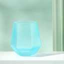 Wine2Go Diamond Silicone Wine Glasses 9oz, 2 Pieces