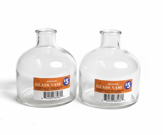 Glass Vase 2 Pack