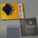 ZAGG 4-Port Hub with Wireless Charging - USB-C PD 100W, HDMI 4K, USB 10Gbps, High-Speed Charging & 4K Display, for Travel, Compatible w/Windows, macOS, iPadOS, ChromeOS, Android