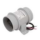 Aramox 3 inch Inline Blower,12V Silent Inline Blower Marine Bilge Air Blower Inline Duct Fan for Yachts Boats Air Circulation