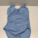 Century Star Tummy Control One Piece Swimsuit for Women Vintage Bathing Suits Ruched Swimwear L