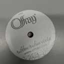 Offray Colored Confetti Dot Grosgrain Craft Ribbon, 5/8-Inch x 9-Feet, White & Black