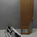 Mobi Garden High Back Camping Chair, Ultralight Hiking Chair with 7075 Aluminum Frame, Portable Lawn Chair with Breathable Mesh Sides & Attached Carry Bag for Hiking, Backpacking, and Festivals, White