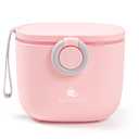 Termichy Baby Formula Dispenser, Portable Milk Powder Dispenser Container with Carry Handle and Scoop for Travel Outdoor Activities with Baby Infant, 8.8OZ, 0.55LB, 250g (Pink)