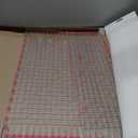 Quilting Ruler- 12.5 * 12.5" Slotted Rulers for Quilting and Sewing Quilt Strip Rulers for Fabric Precise Cutting (White)