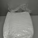 BEDLORE King Mattress Topper, Thick Pillow Top Pad for Back Pain Relief, Cooling Soft Mattress Cover with Deep Pockets 6-18 inch (White)