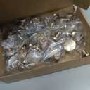 HOME EDIT 30 Pack Champagne Bronze Cabinet Knobs Zinc Round Knobs for Kitchen, Bathroom, Closet, and Dresser