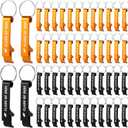 Soulchen 50 Pcs Graduation Party Favors for Guests Class of 2025 Keychain Mini Bottle Opener Personalized Beer Bottle Soda Beverage Opener Keychain Gifts for Grad Party Favor Supply Decor (Gold)