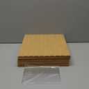 Large Felt Bulletin Board 36"x24" Cork Board Alternative - 6 Pack with 40 Safe Removable Adhesive Tabs, Cork Boards for Walls for Home Office Classroom Pin Board-Deep Camel