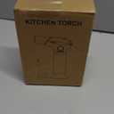 Sondiko Butane Torch Lighter with Visible Fuel Window, Refillable Soldering Torch with Adjustable Flame for Welding, Resin Art, Industrial(Butane Gas Not Included) (Black 2)