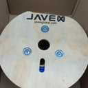 JAVEX 23AWG CAT6A Ethernet Cable Wire 100% Shielded FTP [UL CMR Riser, for PoE++] Made in Taiwan Solid Pure Copper 750MHz, ETL Listed, 500 Feet, Blue