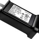 12V 0.6A LED Power Supply TS-12V0.6A LED Transformer Class 2 Power Unit US Plug Adapter Replacement, Seasonal-Use LED Driver for LED String Light, Christmas Holiday Lighting (12V0.6A)