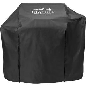 Traeger Silverton 620 Full-Length Grill Cover, Heavy-Duty Weather-Resistant Outdoor BBQ Cover, Custom Fit Protection for Traeger Silverton 620 Pellet Grills