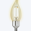 FEIT Electric 40-Watt Clear BA10 Flame Tip Smart WiFi LED w/Candelabra Base