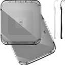 Anti-Lost Clear Cover Case Compatible with Square Reader 2nd Generation, 1st Generation, Case for Square Reader Magstripe with 3.5mm Headset Jack or Lightn Connector, 1Pack