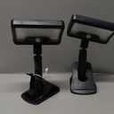 Clip On Solar Lights Outdoor with Motion Sensor, 360Rotatable & Vertically Adjustable Solar Fence Lights with 92 LEDs (600 LM, 6000 K),IP65 waterproof Security light for deck, Gutter, Camping(2 Pack)