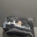 Bedsure Full Comforter Set - Cooling and Warm Bed Set, Charcoal Black Reversible Bedding for All Season, 3 Pieces, 1 Full Size Comforter (82"x88") and 2 Pillow Cases (20"x26")