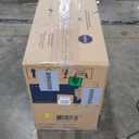 La-Z-Boy Bellamy Executive Office Chair with Memory Foam Cushions, Real Wood Arms and Swivel Base, Waterfall Seat Edge, Faux Bonded Leather