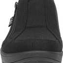 Ryka Women's Lounge Zip Mule Shoes Black 5.5 M