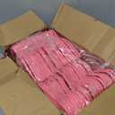 HOUSE DAY Premium Baby Hangers 60 Pack, 11 Inch Kids Plastic Hanger Pink, Slim Childrens Hangers for Infant, Toddler, and Child Clothes, Durable Baby Clothes Hanger for Closet