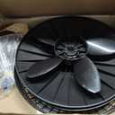Lasko Pedestal Fan, Oscillating Fan for Bedroom with Adjustable Height and 3 Cooling Speeds, Portable, 18", Black, 1827