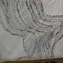 HLNIUC Neutral Abstract Framed Canvas Wall Art Set, Black Beige Wave Line Wall Decor, Large Minimalist Painting, Modern Geometric Art Print for Living Room, Bedroom, Dinning Room, Office - 40"x20"x1