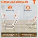 Wotec Extra Large Double Sided Tape Heavy Duty Removable 1.18 Inch x 160 Inch, Clear & Tough Nano Tape, Multipurpose Mounting Tape Picture Hanging Strips Adhesive for Poster Carpet