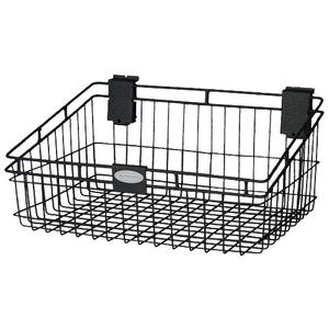 Suncast MB1218B Wire Basket 12x18 Inch, Black