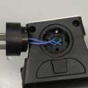 Top Heat Plug in Heater, 450W Portable Plug in Heater for Indoor Use, with Remote, Thermal Protection, LED, PTC Ceramic Fast Heat for Bedroom Bathroom Office